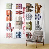 「心の拠り所は心のある場所」タペストリー タペストリー (インサイチュ(横))