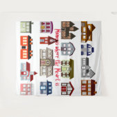 「心の拠り所は心のある場所」タペストリー タペストリー (正面(横))