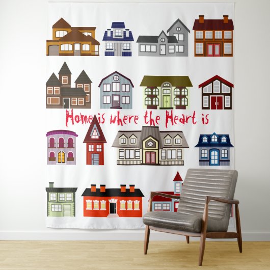 「心の拠り所は心のある場所」タペストリー タペストリー (インサイチュ)