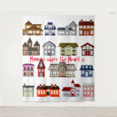 「心の拠り所は心のある場所」タペストリー タペストリー (正面)