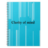 心の明瞭度 ノートブック (正面)