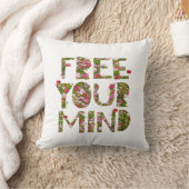 心の枕を解放する クッション (ブランケット)