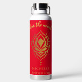 心の水びんを静める ウォーターボトル (背面)