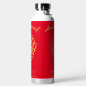 心の水びんを静める ウォーターボトル (左面)