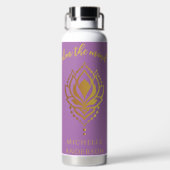 心の水びんを静める ウォーターボトル (背面)