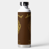 心の水びんを静める ウォーターボトル (左面)