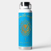 心の水びんを静める ウォーターボトル (背面)