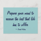 心の準備 - ポストカード (正面)