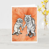 心の火のルイ・ワイン カード (黄色い花)