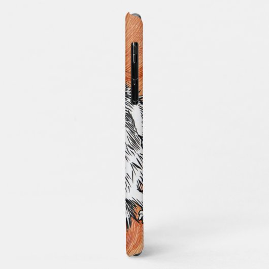 心の火のルイ・ワイン Case-Mate iPhoneケース (裏面/左)