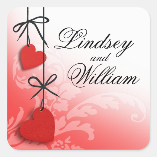 心の琴線 スクエアシール (正面)