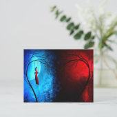 心の痛みと詩36... ポストカード (スタンド正面)