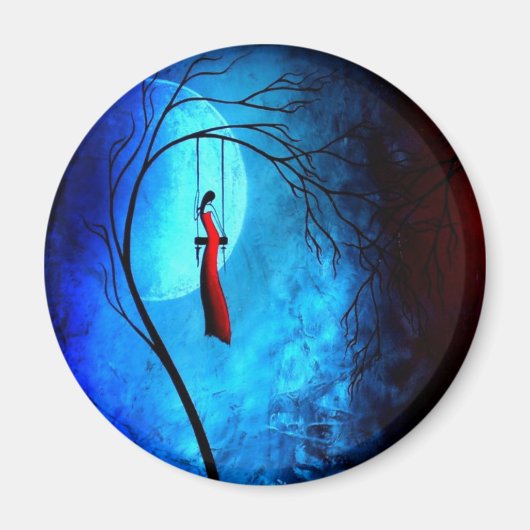 心の痛みと詩36... マグネット (正面)