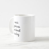 心の癒しのマグカップ コーヒーマグカップ (正面左)