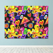 心の目まい キャンバスプリント (インサイチュ (ウッドフロア))