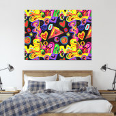 心の目まい キャンバスプリント (インサイチュ (寝室))