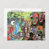 「心の眼の向こう」 ポストカード (正面/裏面)