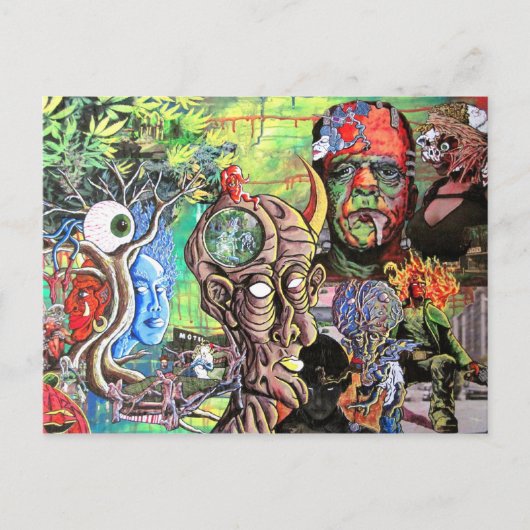 「心の眼の向こう」 ポストカード (正面)