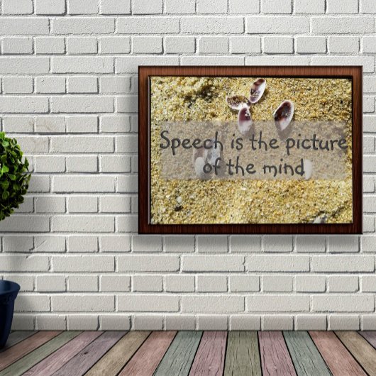 心の知恵のことわざの写真 ポスター