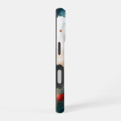 心の空 – 水彩アニメ電話ケース iPhone 16ケース (右側面)