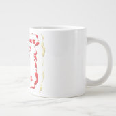 心の精神の健康に関して ジャンボコーヒーマグカップ (右)