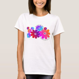 心の精神の生命平和Tシャツ Tシャツ