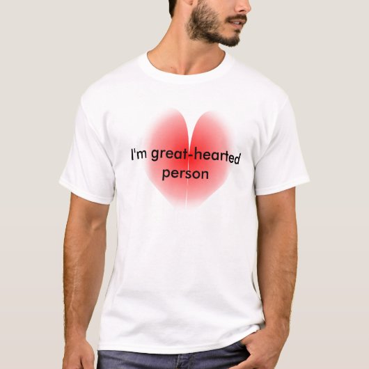 心の素晴らし強いTシャツ Tシャツ (正面)