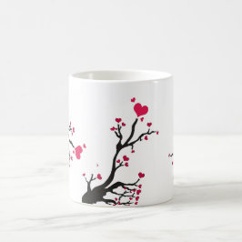 心の花開きの女王 コーヒーマグカップ