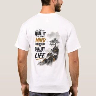 心の質 インスピレーション グラフィックTシャツ Tシャツ