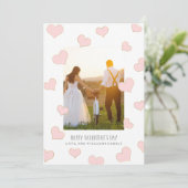 心の軽いバレンタインデーのフォトカード シーズンカード (スタンド正面)