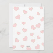 心の軽いバレンタインデーのフォトカード シーズンカード (裏面)