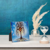 心の鬱病の木 フォトプラーク (インサイチュ)