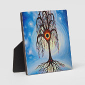 心の鬱病の木 フォトプラーク (正面)