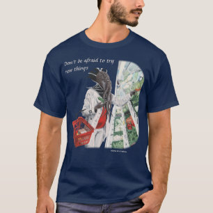 心のFlayerの食料雑貨ショッピングのファンタジーの芸術のワイシャツ Tシャツ
