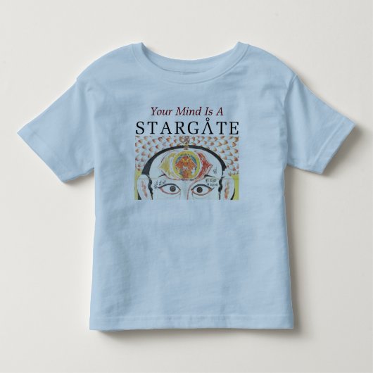 心のstargateの幼児のワイシャツ トドラーTシャツ (正面)