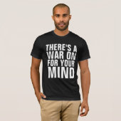 心のTシャツに戦争がある Tシャツ (正面フル)