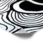 心のZentangle拡張 | 抽象芸術線Ma ポスター (角)