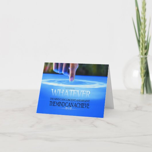 心はカードを思いやる気を起こさせる付く カード (正面)