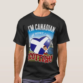 心はスコットランド人 Tシャツ