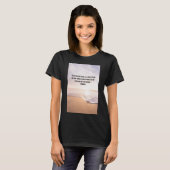 心は世界を形作る知覚ステッカーの力 Tシャツ (正面フル)