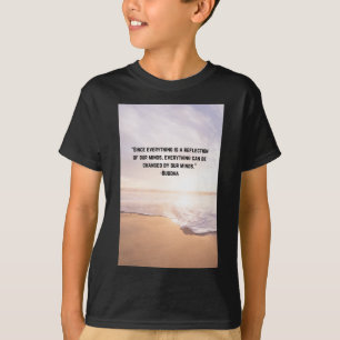 心は世界を形作る知覚ステッカーの力 Tシャツ