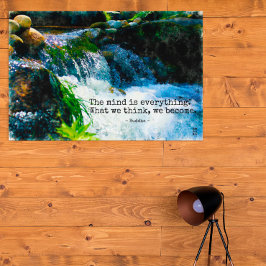 心は全て、モチベーション引用文ワラール ポスター