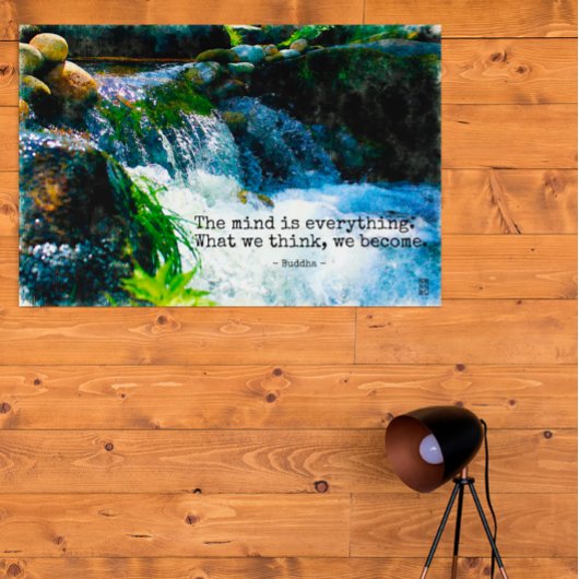 心は全て、モチベーション引用文ワラール ポスター