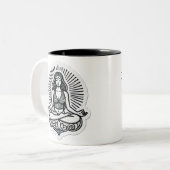 心めい想を静める ツートーンマグカップ (正面左)