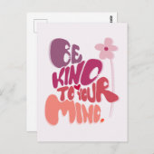 心やる気を起こさせるに優しいポストカード ポストカード (正面/裏面)