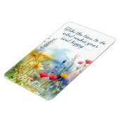 心やる気を起こさせるを幸せにすパーソナライズされたる マグネット (左側)