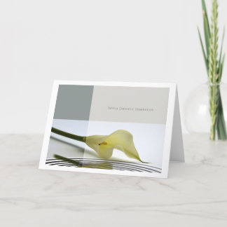 心よりお悔やみ申し上げます カード