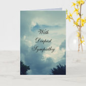 心よりお見舞い申し上げて カード (黄色い花)