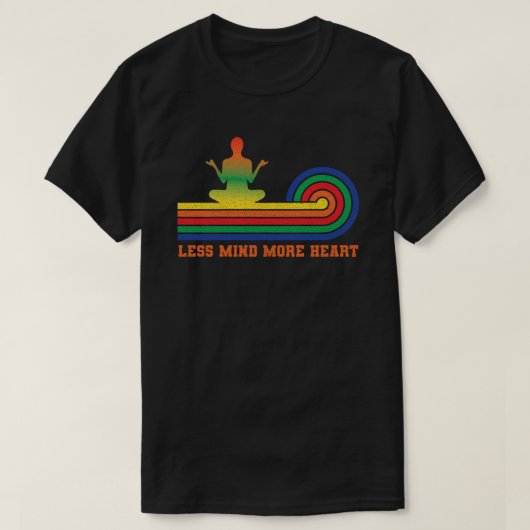 心より、頭より Tシャツ (デザイン正面)
