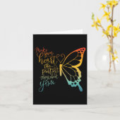 心をあなたの最も美しいものにしよう カード (黄色い花)